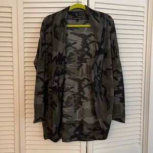 Camo cardigan